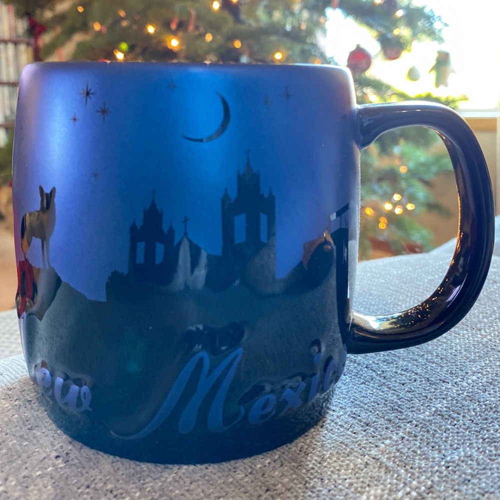 New Mexico Night Sky Mug - Blue and Black